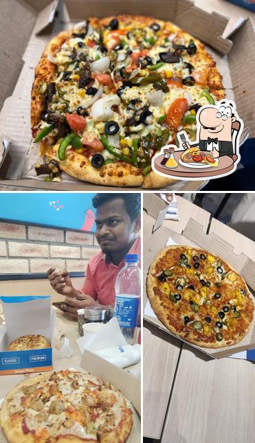 Pick pizza at Domino's Pizza Bank Colony, Kothawada