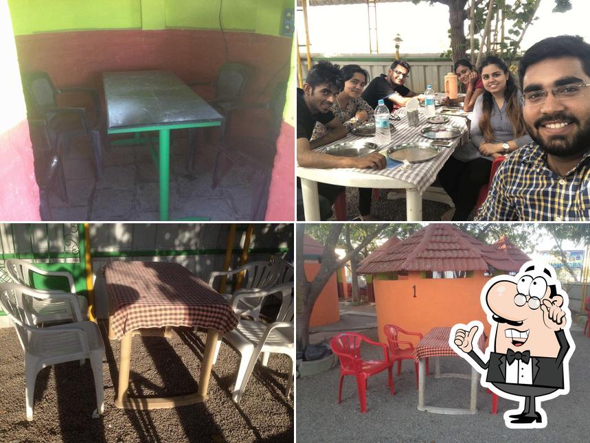 The interior of Evergreen Family Dhaba