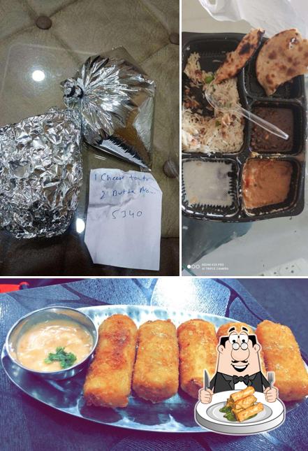 Spring rolls at Gujral Vaishno Dhaba