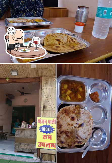 Food at Khandelwal restaurant and general store