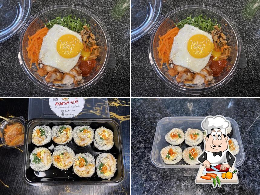 Bibimbap at Kimchi Roy Cloud Kitchen