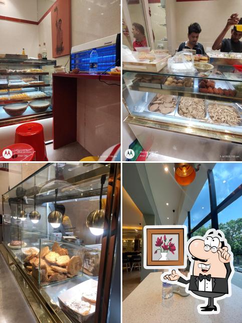 Take a look at the picture depicting interior and exterior at Sharma Tea