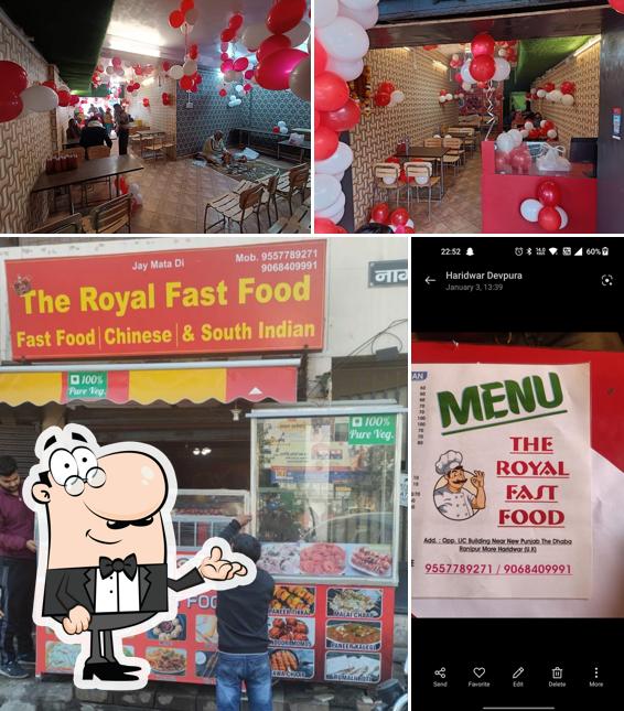 The interior of The royal fastfood