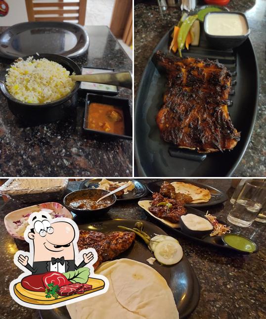 Take a look at the range of meat dishes