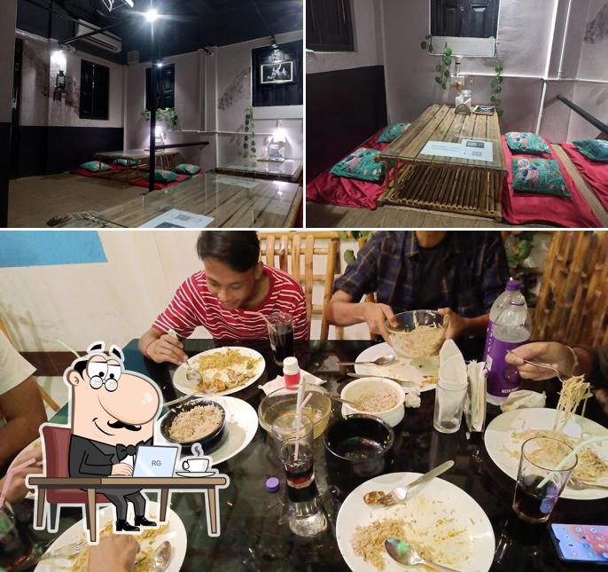 Take a seat at one of the tables at The Fern