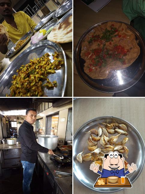 Food at Hotel Trimurti Aurangabad Jalgaon bypass