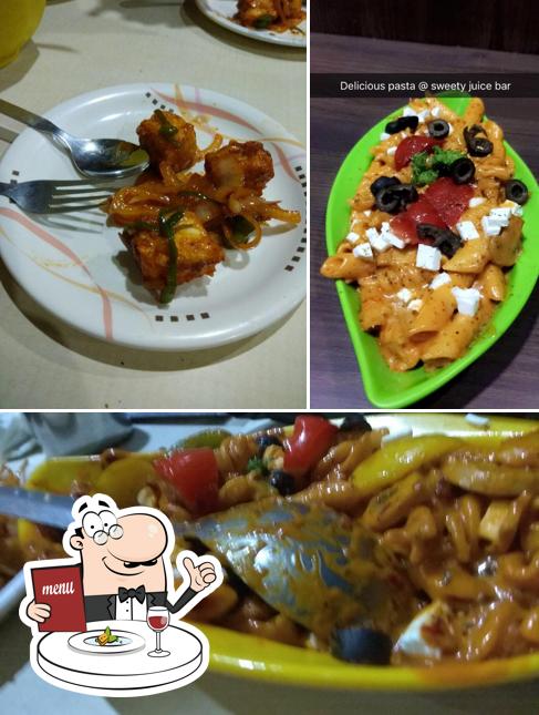 Food at Sweety Juice Bar