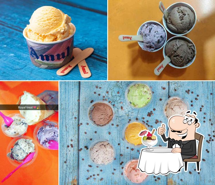 Enjoy one of the sweet dishes
