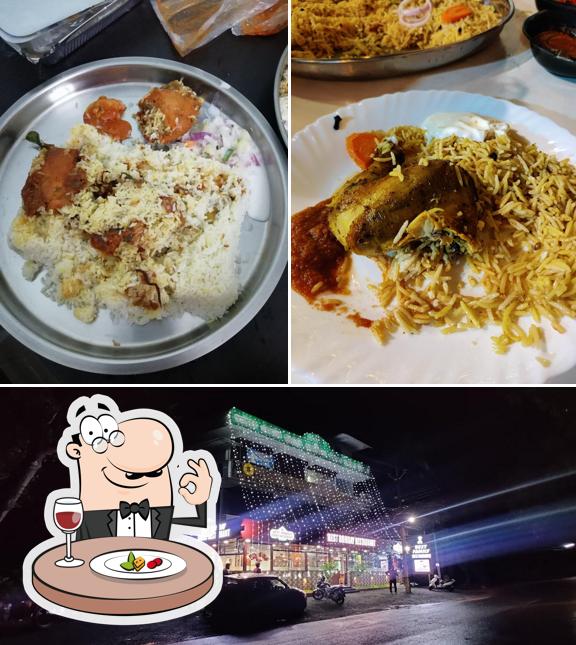 This is the picture displaying food and exterior at Best Bombay Family Restaurant