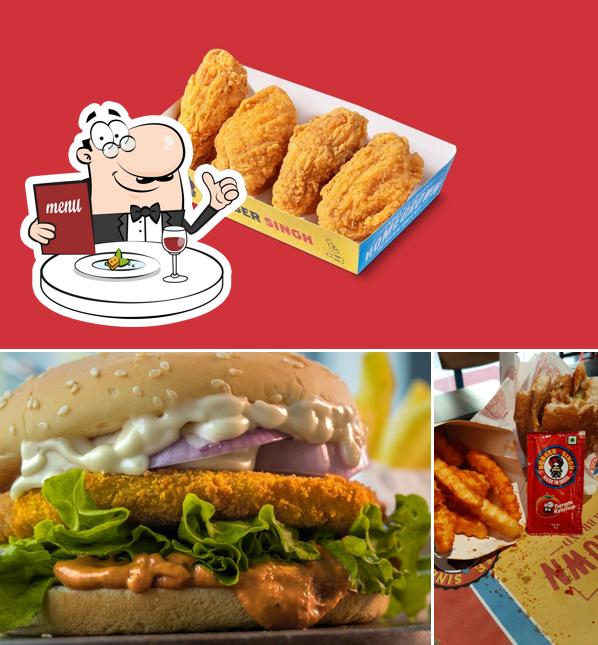 Meals at Burger Singh