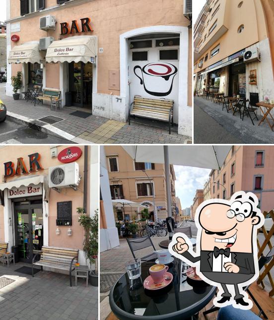L'intérieur de Dolce Bar