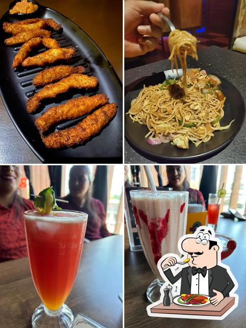 Meals at Down The Road - Lounge & Kitchen