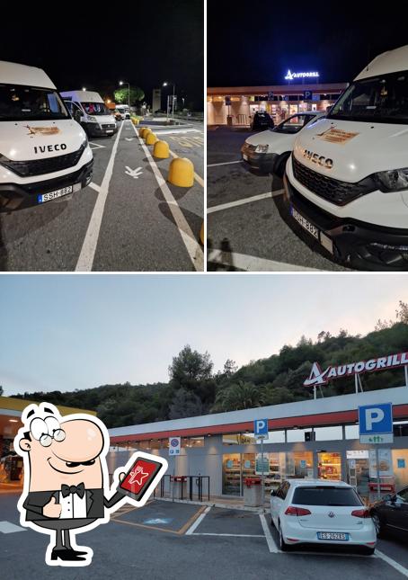 Gli esterni di Autogrill Bordighera Nord