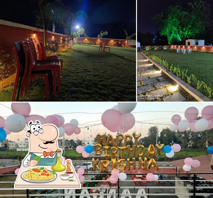 Food at Hotel Aangan