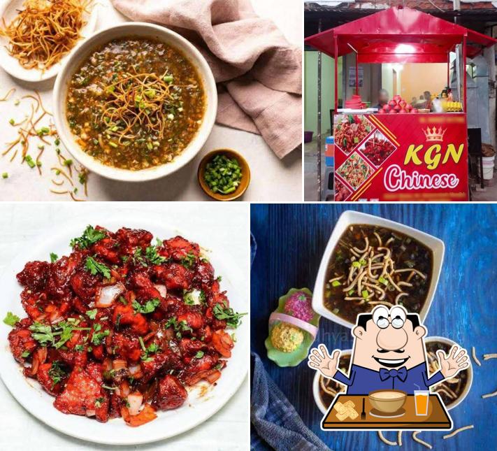 Food at KGN CHIKEN SHOP