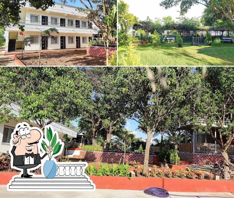 Check out the outside part of MatoShree farmhouse