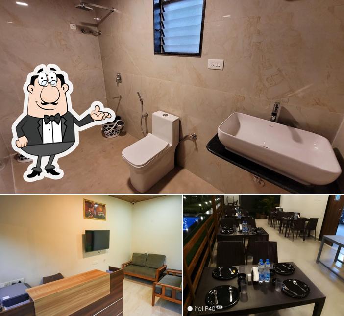 The interior of Novobliss Resort