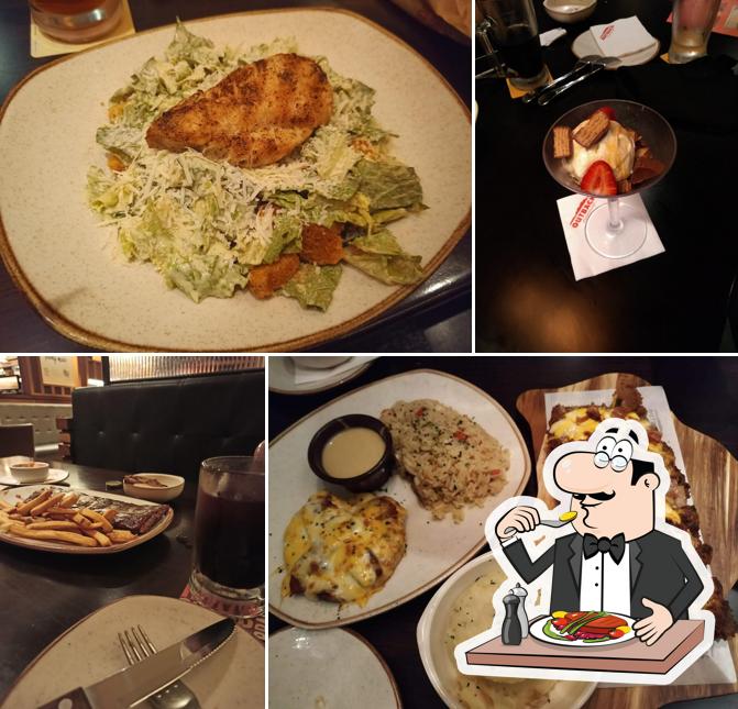 Comida em Restaurante Outback Steakhouse