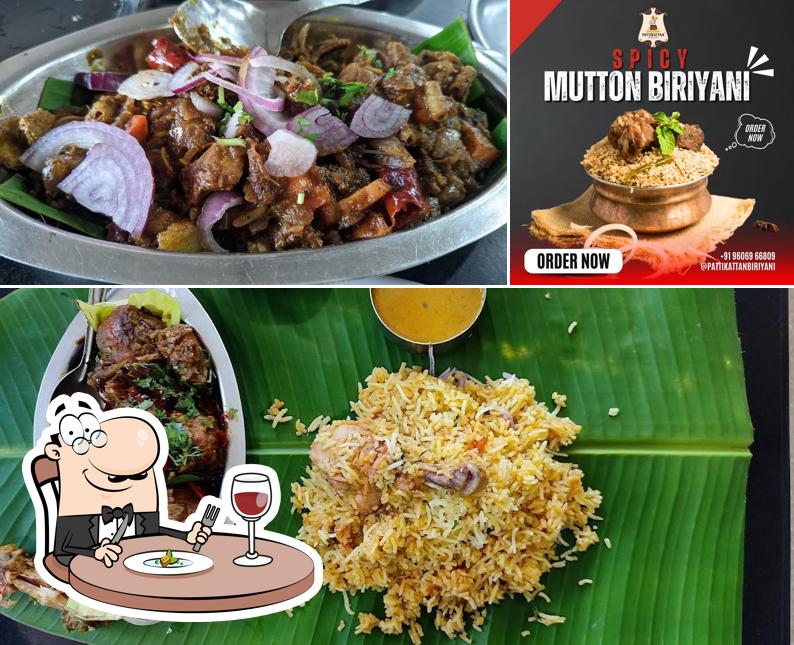 Meals at Pattikattan Biryani