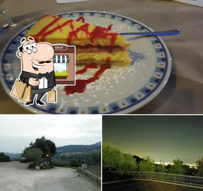 La foto di esterno e cibo da Pizzeria L'angolo Verde