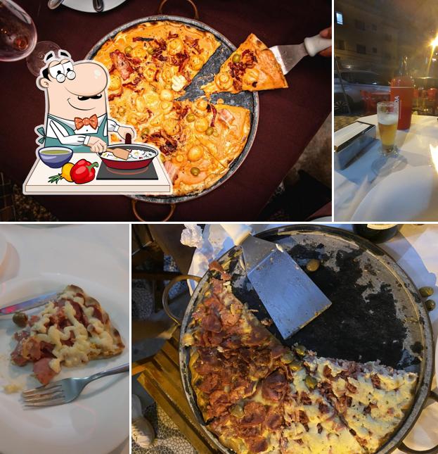 Paella em Quero Pizza