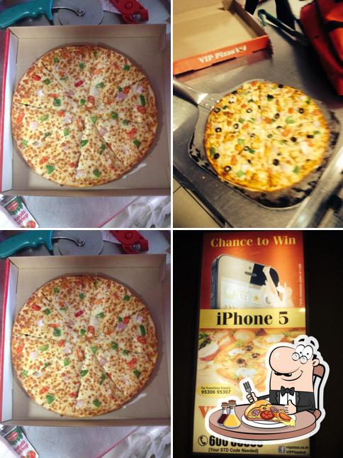 Pick pizza at VIP Pizza Moga