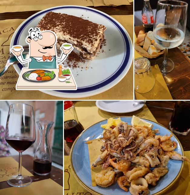 Calamari fritti al Antica Osteria Ruga Rialto