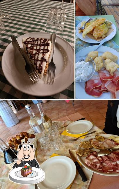 Torta al cioccolato al Azienda Agricola Paoli