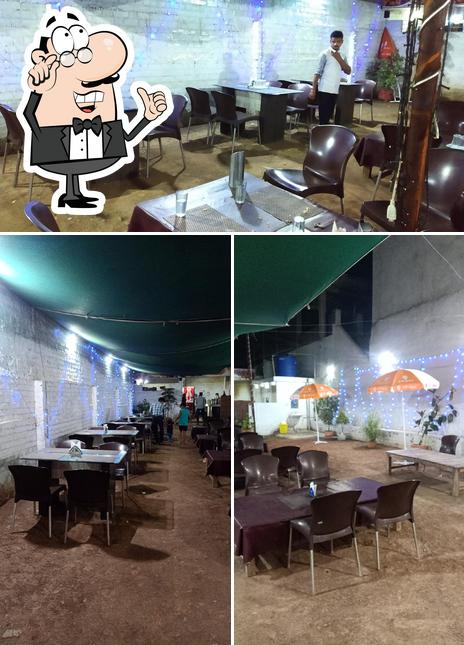 The interior of Bombay Dhaba