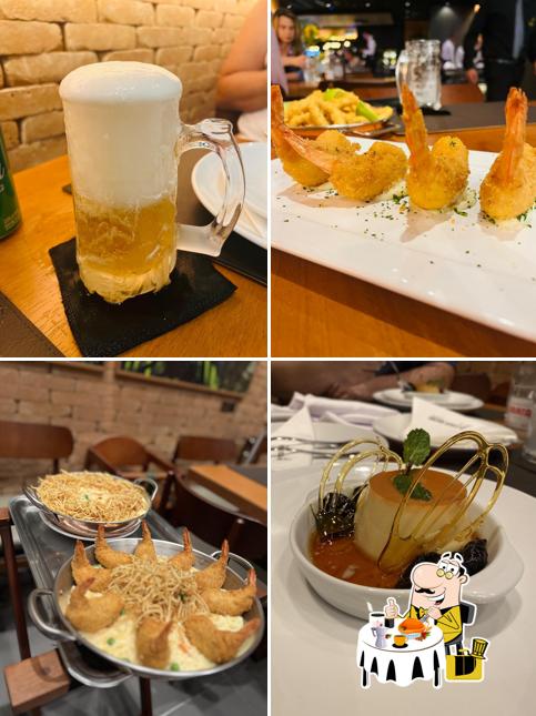 Comida em Coco Bambu Bourbon