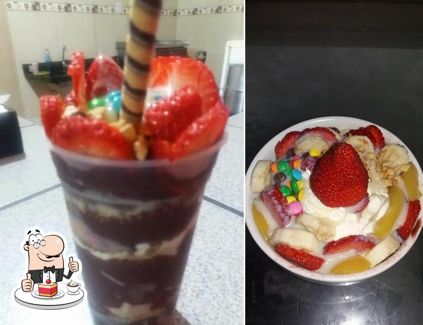 Venha experimentar as sobremesas