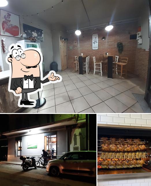 Gli interni di Girarrosto colella