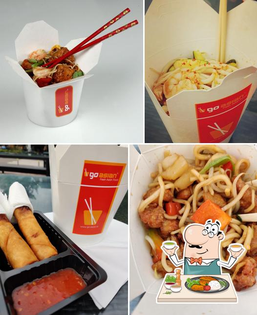 Plats à Go Asian