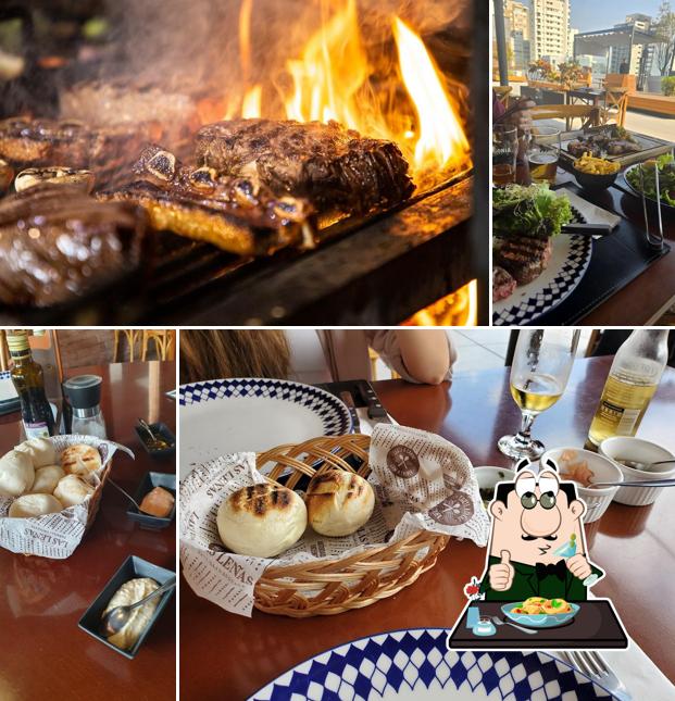Comida em Las Leñas Parrilla Uruguaya