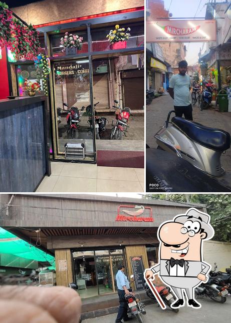 The exterior of Mircharam Sweets