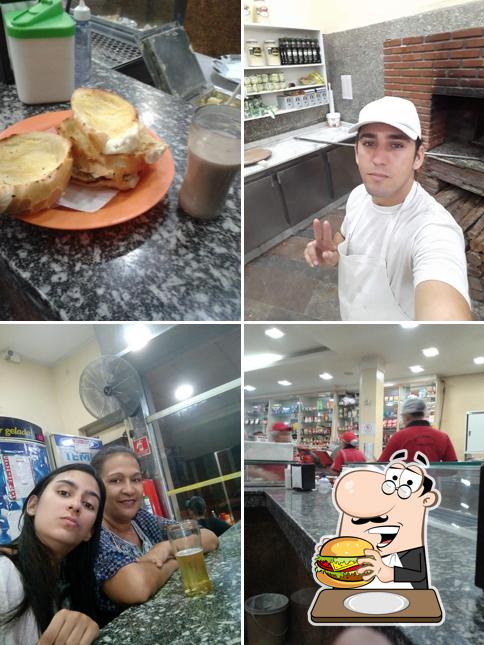 Consiga um hambúrguer no Panificadora e Confeitaria Donizetti