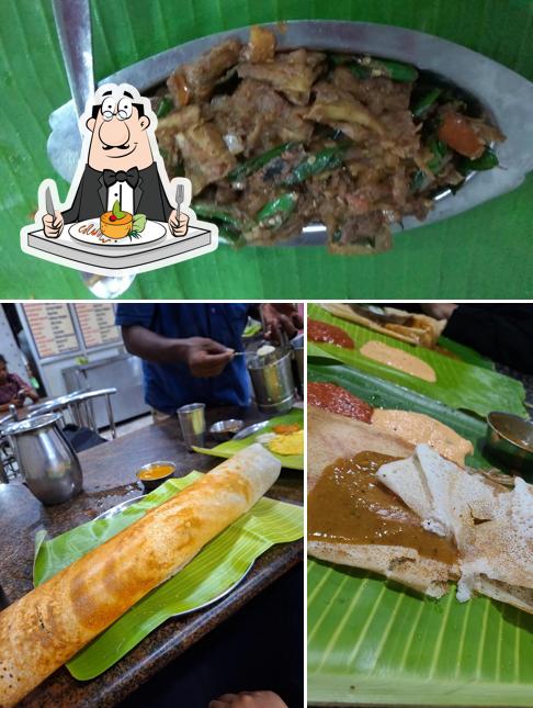 Meals at Saravana Bhavan Veg. Hotel