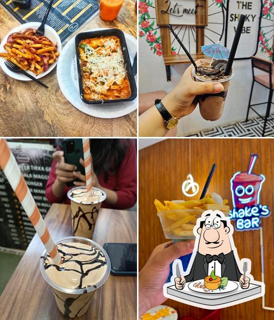 Food at Shake's bar