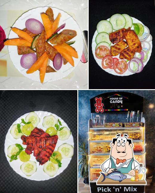 Grilled salmon at Shawarma Hut Imphal