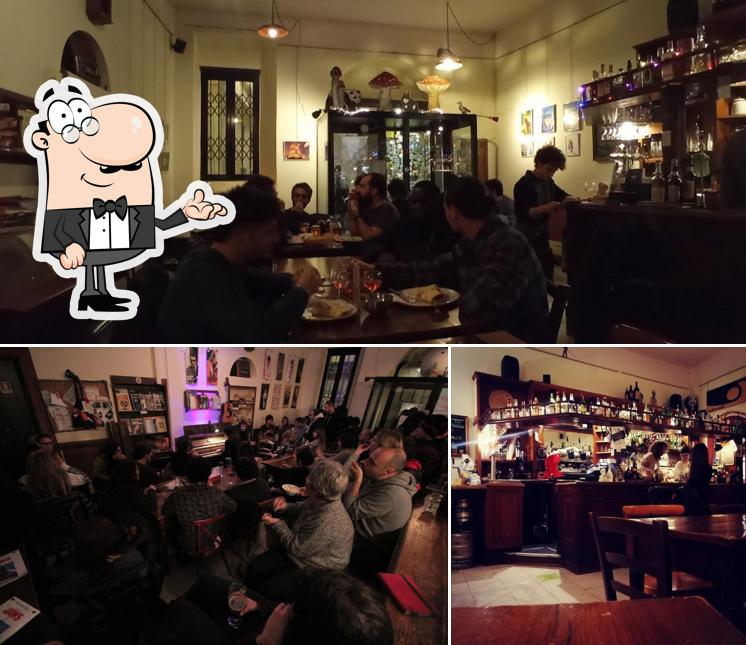 Gli interni di Bar Sottovento