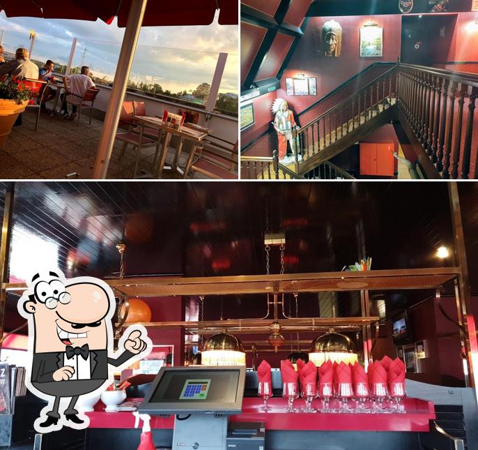 Gli interni di Buffalo Grill Crissier