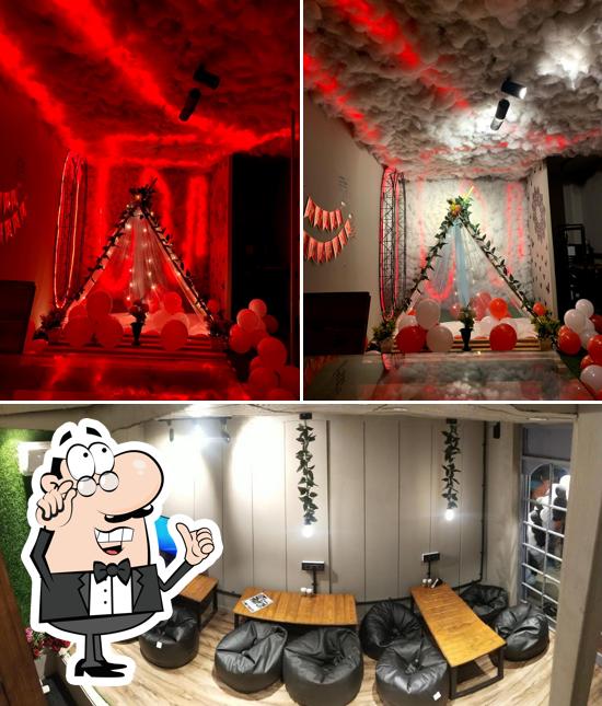 The interior of Invisible the talk