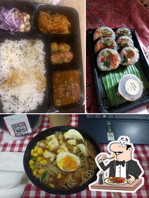 Food at Daebak Cafe - Awesome Korean Delivery