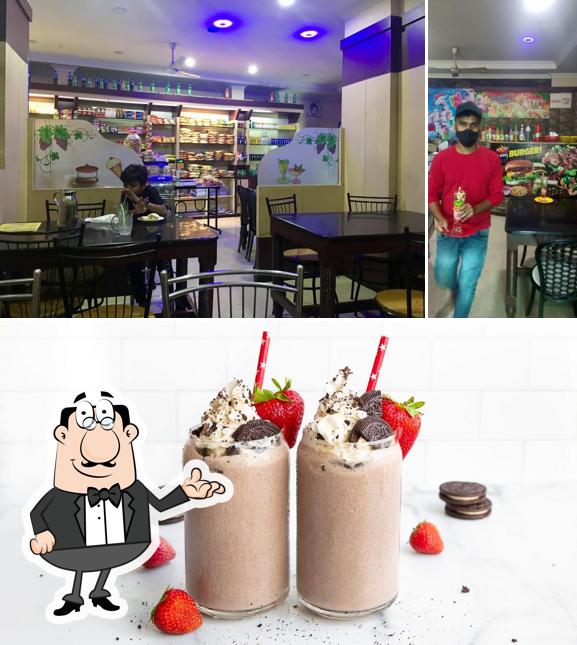 The photo of interior and beverage at Jessy Bakers & Restaurant