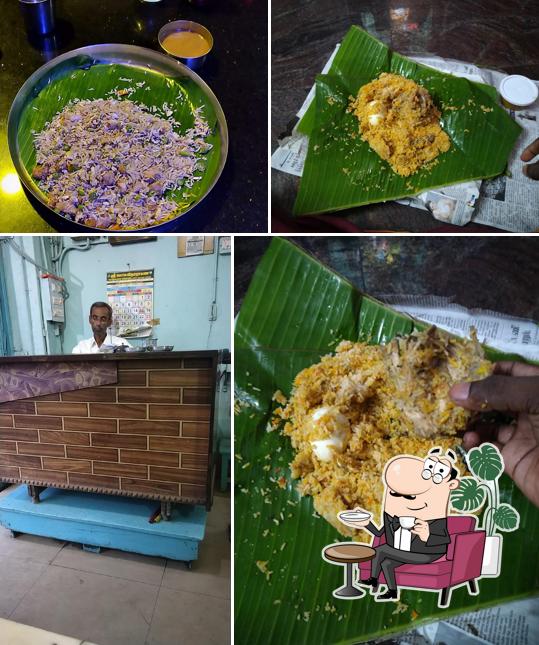 The interior of New Delux Non-Veg Restaurant AC