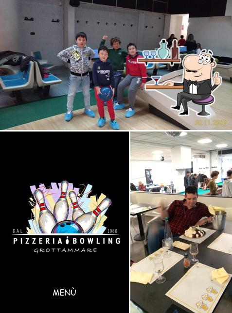 Gli interni di Pizzeria Bowling Grottammare