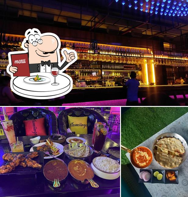 The photo of food and exterior at Hiranandani Knotty Yard Best Lounge in powai