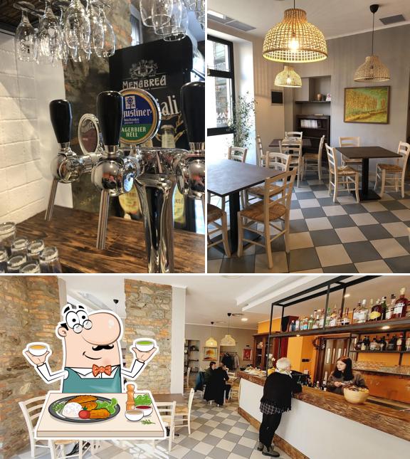 Cibo al L’Angolo bar con cucina
