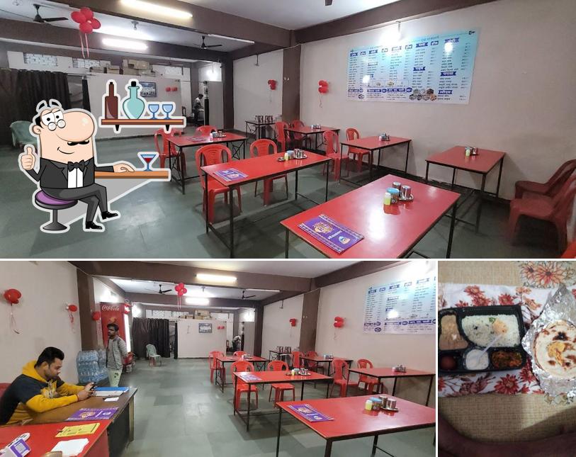 Take a seat at one of the tables at R. S. Bhojnalaya