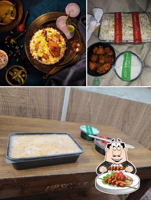 Among various things one can find food and interior at Bikkgane Biryani